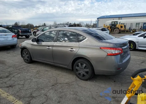 2015 Nissan Sentra Sv z USA, uszkodzony, nr VIN 3N1AB7AP7FL644841